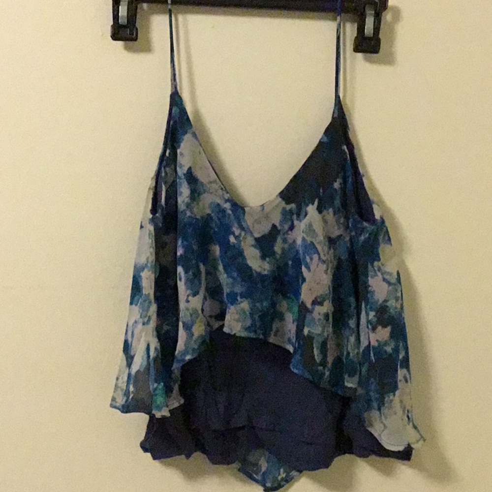 Spaghetti strap crop top